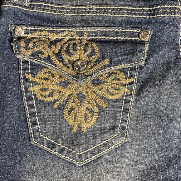 New With Tags a.n.a new approach boot cut embellished jeans 28/8P - Picture 4 of 11